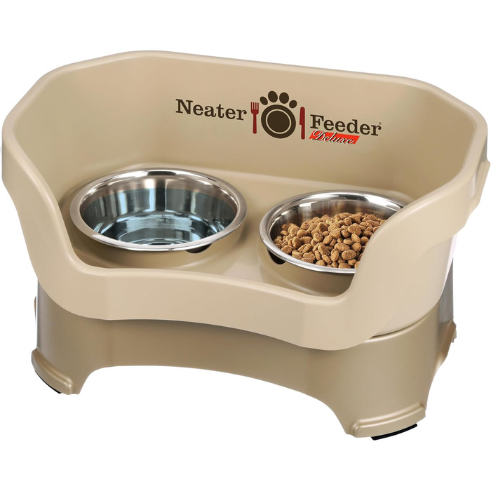 Автоматична годівниця Neater Pet Brands Deluxe для середніх собак, кольору капучино