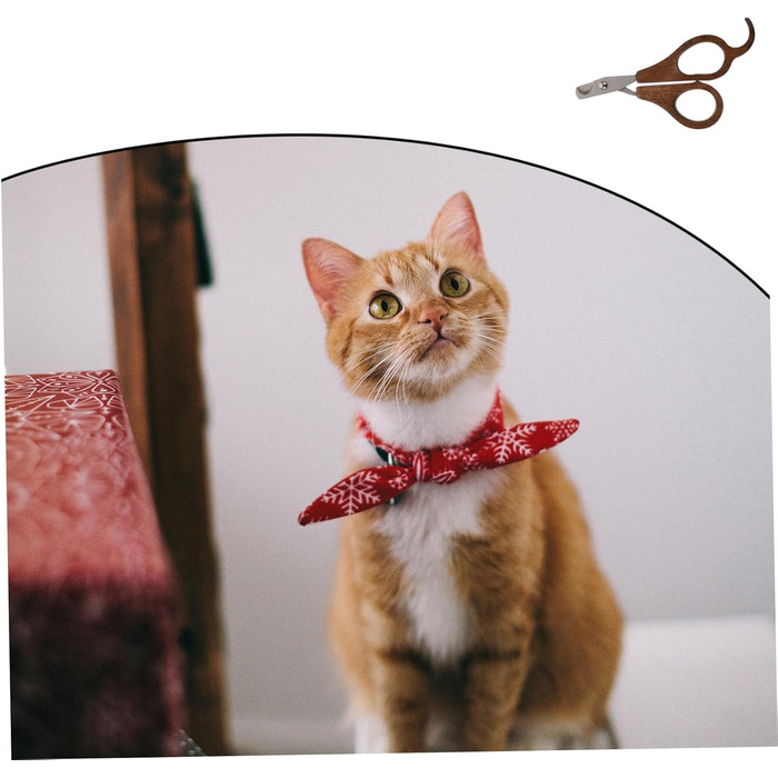 Набір з 3 шт. ножиці для стрижки кігтів домашнім тваринам BESPORTBLE - для собак, котів, дерев'яні, коричневі