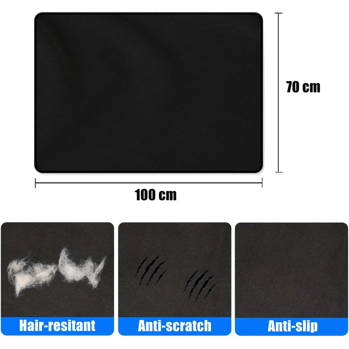 Захист вантажного відсіку Bangminda: універсальний килимок для багажника авто для собак, 100x70 см. Захист від подряпин, вологості