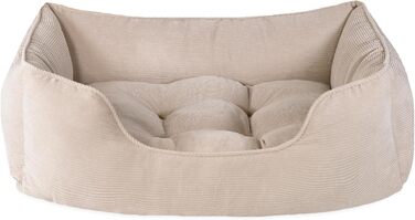 Ляжка для собак Rosewood Cord, квадратна, бежева, розмір S