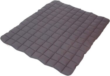 Лежак для собак Paw & Pillow XXL, стійкий до подряпин і укусів, для дому та вулиці, автомобільна і туристична підстилка, світло-сірий, вироблено в Німеччині, можна прати