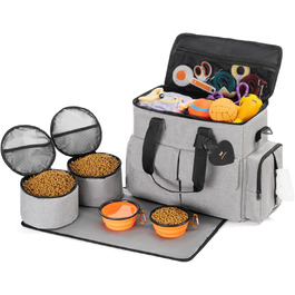 Сумка для собак Uross: дорожня сумка, рюкзак для тварин, переноска для собак, сумка для цуценят, дорожня переноска, сіра