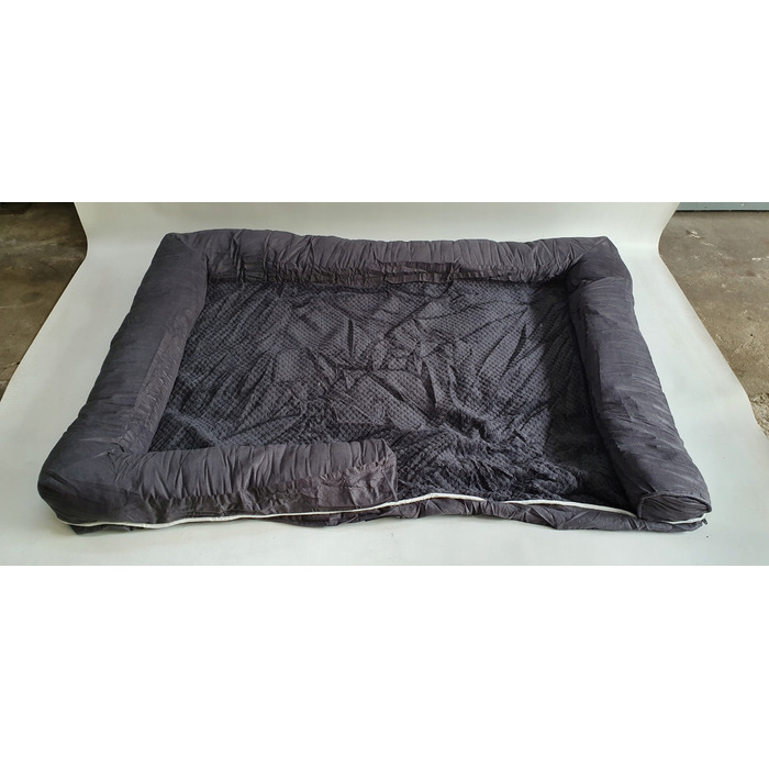 Ортопедичне ліжко для собак Feandrea, сіре, 120 см x 85 см
