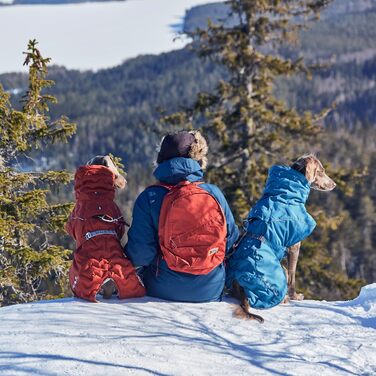 Теплий екологічний комбінезон для собак Hurtta Extreme Warmer III ECO, колір бузковий (розмір 65)