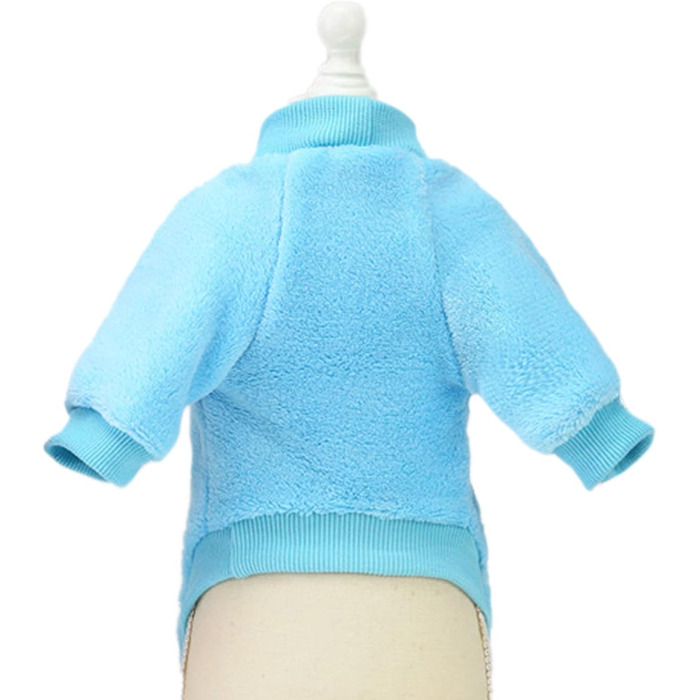 Теплий в'язаний пуловер для собак Jecikelon, зелений, розмір Medium, для цуценят та дорослих собак, зимовий