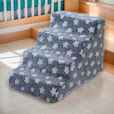 Рампа для собак та котів Cat Escabeau – портативна, складна, неслизька, синього кольору