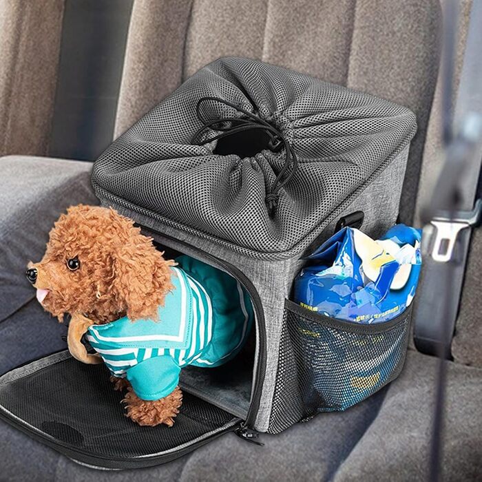 Корзина для собаки на велосипед – легка знімна сумка з дихаючим аксесуаром для транспортування, подорожей, покупок та кемпінгу