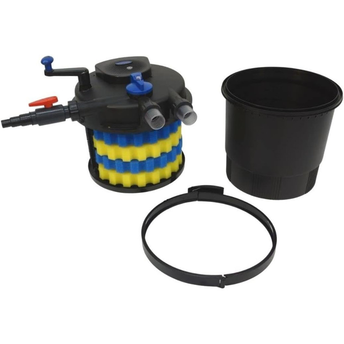 Біофільтр для ставка AquaOne CPF-20000 з УФ-C 36 Вт, для водойм до 40 000 л, очищувач води з ручною очисткою, проти водоростей
