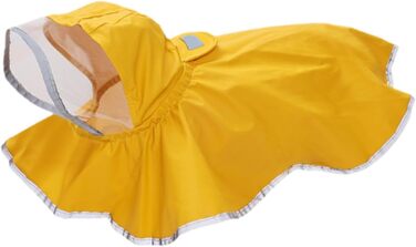 Дощовик для собак: легкий, з світловідбиваючими смугами, для собак середніх та маленьких порід, цуценят