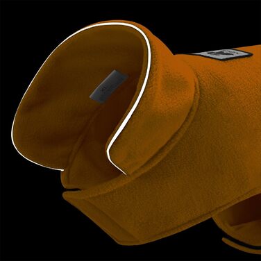 Зимовий пуловер для собак з флісу Polar Fleece - теплий одяг для собак. Зимова куртка для собак з бавовни (S, жовтий)