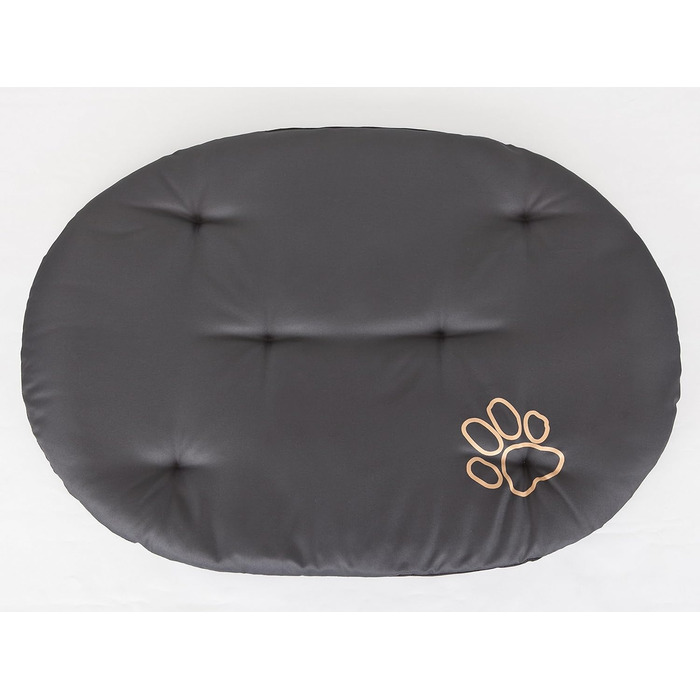 Крісло-ліжко для собак Hobbydog R6PODGRA3, сіре, 75 x 58 см