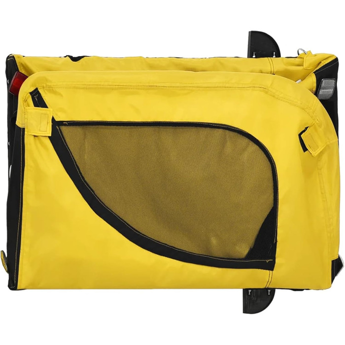 Причіп для собак Oxford Gewebe, жовто-чорний, 124x53x53 см, до 30 кг, Model 93994