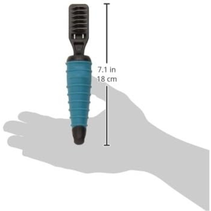 Інструмент для грумінгу Master Grooming Tools: 6-клінковий тример для догляду за шерстю собак, чорний