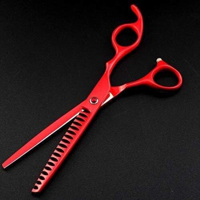 Набір професійних ножиць для грумінгу собак та котів QUNINE (5 шт. + гребінець), 17.8 см