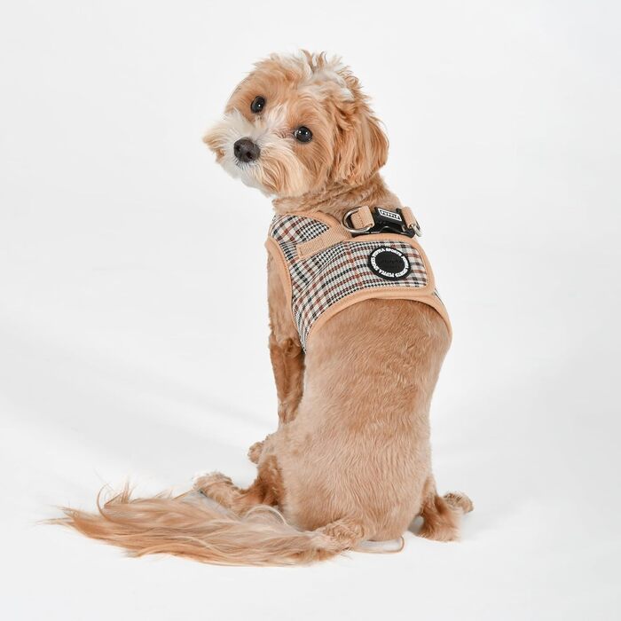 Шлейка для собак BACOPAS Orange S (Beige_Lucas, Medium)