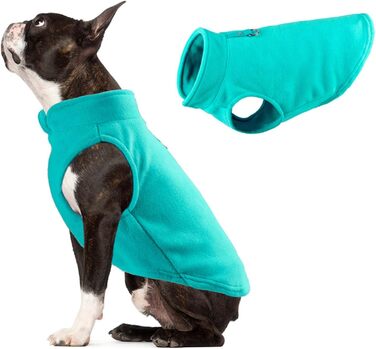 Зимовий теплий теплий одяг для собак UKKO: теплий флісовий одяг для собак, одяг для цуценят, теплий одяг для бульдога, костюми, куртка для маленьких собак, жилет для чихуахуа, чорний, XL