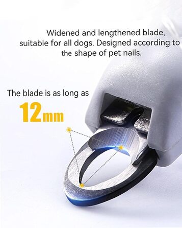 Професійний триммер для кігтів Pawthentic Krallenschneider з LED-підсвічуванням та лупою (2 шт.)