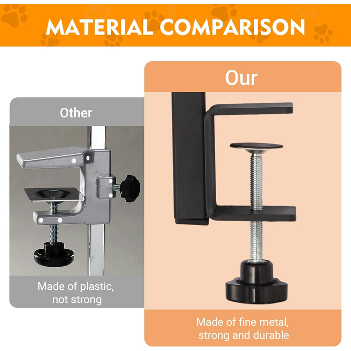 Підтримка для грумінгу собак, регульована, для маленьких та середніх порід, з кліпсою, петля для грумінгу, без підтримки спини та стегна (чорний, 111,8 см, арка + міцна кліпса + гамак)