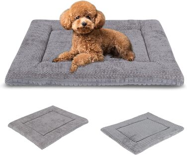 Крісло-ліжко для собак, миється, м'яке, тепле, для маленьких, середніх та великих собак XZ016, сірий, S-60x45 см