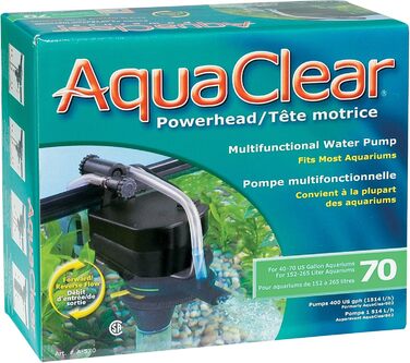 Помпа AquaClear A570 Powerhead 70 для акваріумів 152-265л, 21Вт, циркуляційний, біо- та швидкий фільтр