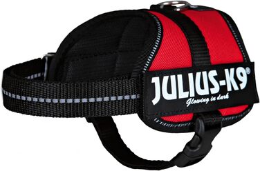 Шлея для собак Julius-K9 Power, розмір M/0, темно-рожева
