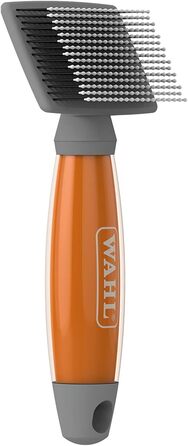 Щітка Wahl для грумінгу з нейлону, професійна для собак та котів, для догляду за шерстю, з гелевою ручкою (S, упаковка 1)