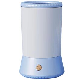 Автоматичний очищувач лап для собак – перезаряджається від USB, синій | Для середніх та великих собак, 17x10,6x9,6 см | М'який силікон, довговічний