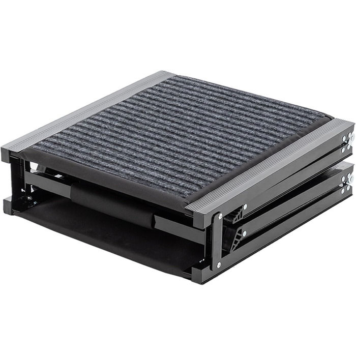 Східці для собак Hunderampe: розкладні, довгі, з антиковзким килимком, до 110 кг, для авто, SUV, позашляховиків, вантажівок, 170×44 см