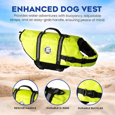 Рятувальний жилет для собак Fido Pet Products, розмір M