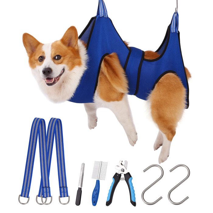 Матрац для грумінгу собак Kkiimatt з триммером для нігтів, аксесуари для догляду за шерстю (L)