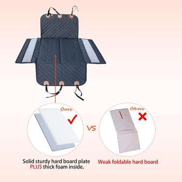 Захисний чохол на сидіння автомобіля для собак Paw Jamboree - великий, для заднього сидіння