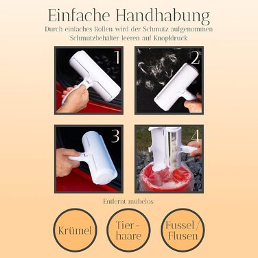Набір для грумінгу тварин: щітка для собак, котів, XL роликовий збирач ворсу та щипці для видалення кліщів. Підходить для короткої та довгої шерсті, для тварин будь-якого розміру. Ефективний видалення шерсті. Автоматичне видалення кліщів.