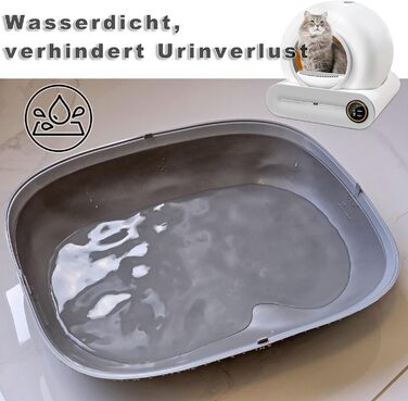 Електричний килимок для котячого туалету XQDKoon, силіконовий, вологостійкий, заміна для самоочисного дна котячого туалету