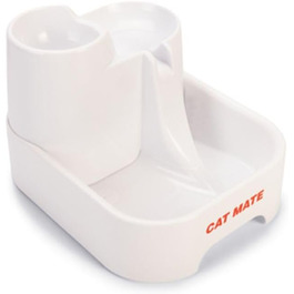Автоматичний поїльник Cat Mate для котів і малих собак, 2 л, білий