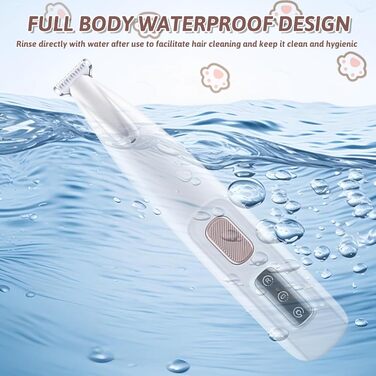 Триммер для стрижки кігтів Paw Trim Pro: безшумний електричний триммер для собак та котів з гребінцем від бліх