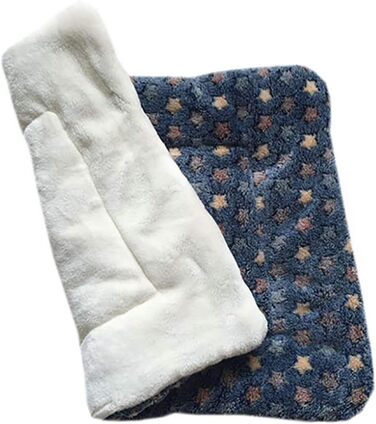 М'яка літня килимок для тварин, ковдра для собак та котів, 74x100 см, блакитний зі зірками