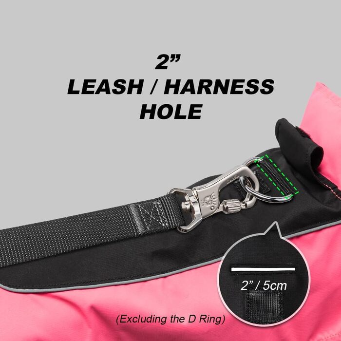 Дощовик для собак TSPRO Premium, червоний, водонепроникний, з світловідбиваючими смугами, для собак малих та середніх порід, розмір M (Обхват грудей 54-69 см, Обхват шиї 45-60 см, Довжина спини 39 см)