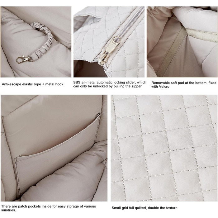 Сумка-переноска для собак маленьких порід: бавовняна сумка-переноска, легка зимова переноска для котів та собак, сірого кольору