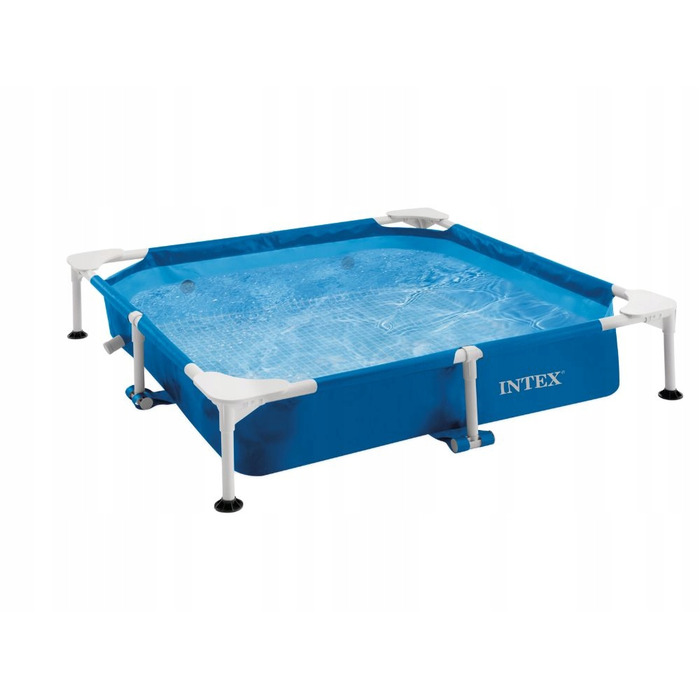 Каркасний квадратний басейн для тварин Intex 152x152x30.5 см (48402)