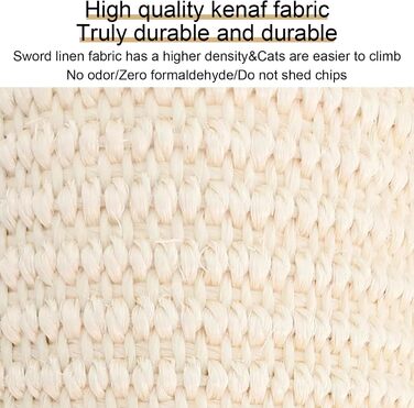 Кігтеточка для котів Katzenbaum висотою 3 м, 6 рівнів, з оглядовим майданчиком та гніздом, для великих котів, активний комплекс для дому та саду