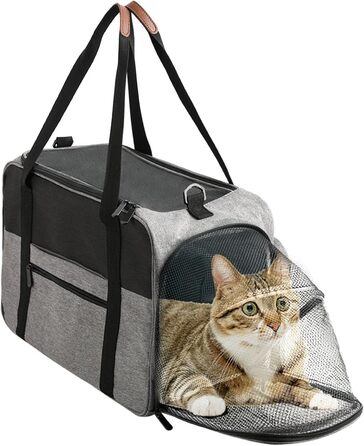 Сучасна переноска для собак та котів, водонепроникна, з регульованим ременем та безпечним кріпленням