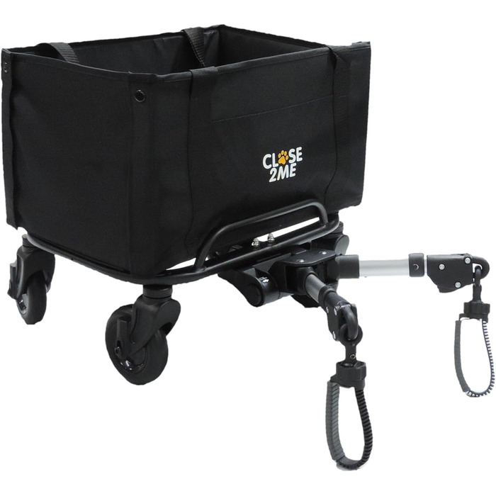 Дитяча причіпна коляска PetRider для тварин та покупок до 25 кг