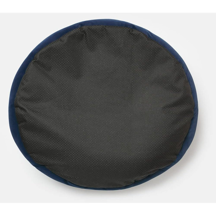 Ліжко для собак Roewood x Joule Chesterfield, невелике, розкішне, з антиковзким дном, додатковою підкладкою та підтримкою, дизайн у стилі Chesterfield, зручне місце для відпочинку (темно-синій, 70x70x27 см)