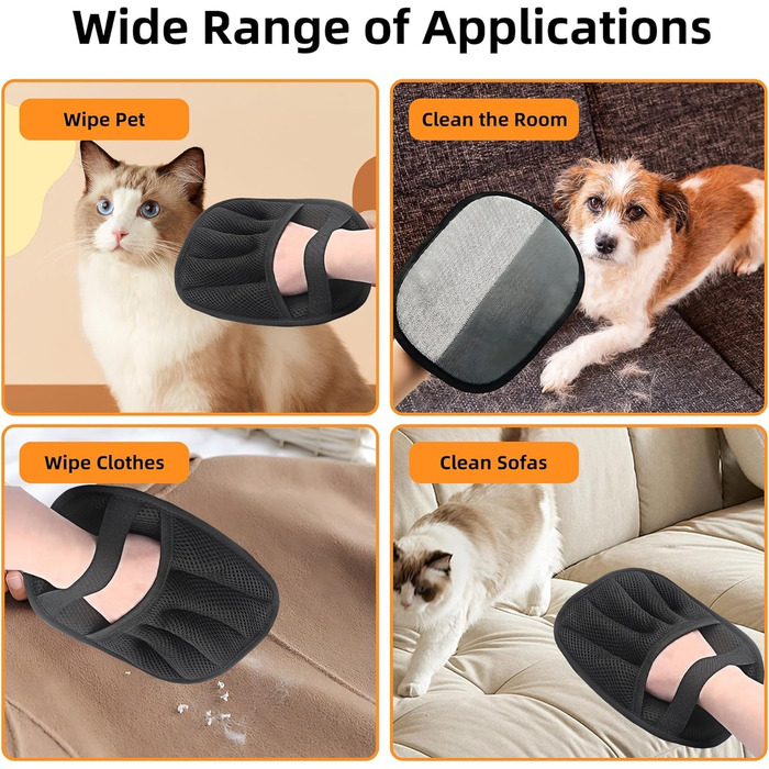 Набір гребінців для собак та котів Fur Wonder: 3 шт. для видалення шерсті та підшерстка