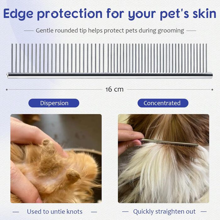 Професійна собача шарикова ножиця з цільного шматка сталі 4CR, з безпечною круглою кінчиком, титанове покриття, для собак, котів та інших тварин, рожева (блакитна [4-в-1])