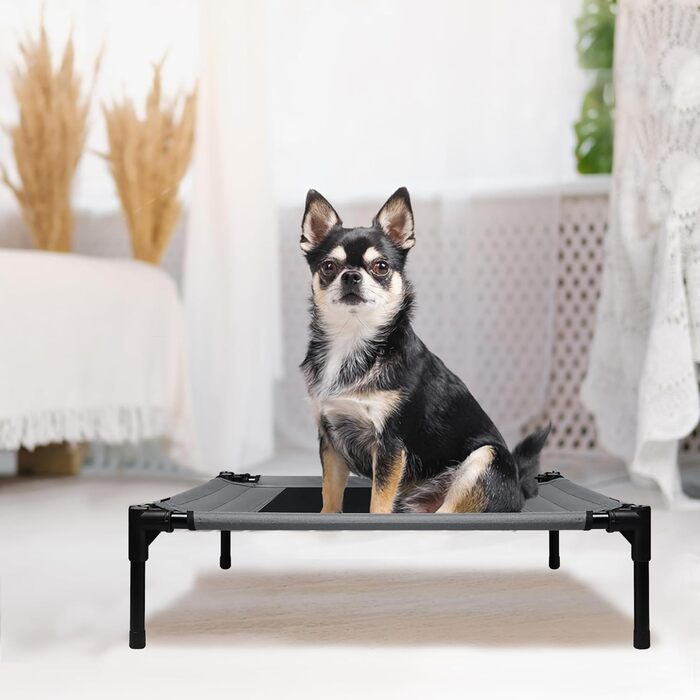 Лежанка для собак з балдахіном, велика (L) 92 x 76 x 92 см, водонепроникна, з дихаючою сіткою