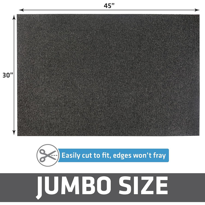 Килимок Drymate Original для котячого туалету: захист від бруду, сечі, машинне прання, США, з перероблених матеріалів