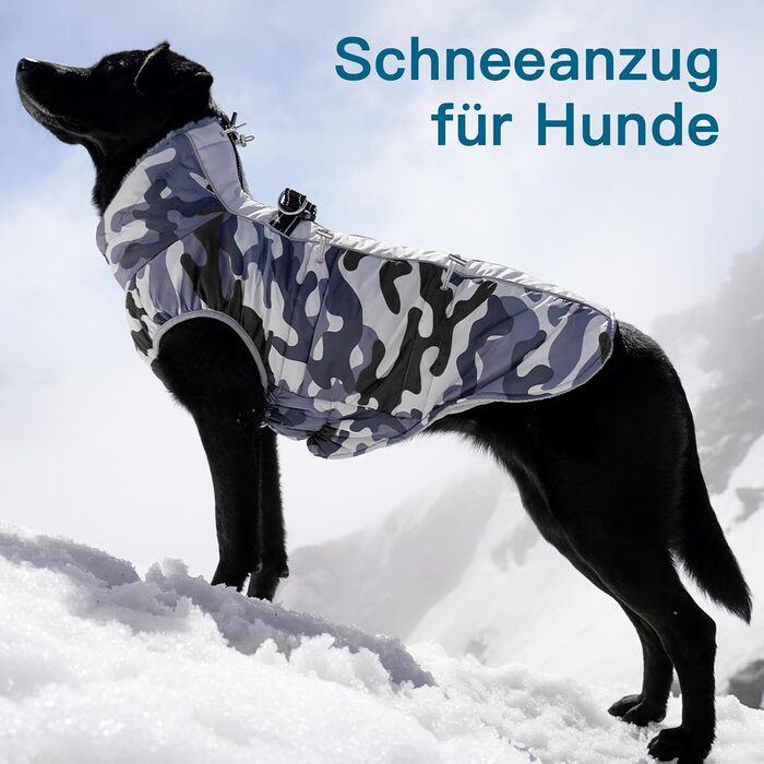 Теплий зимовий одяг для собак - теплий мантель для маленьких собак, тепла куртка для собак, флісова підкладка, отвори для повірця, мантель для собак, підходить для шнауцерів, колір: абрикосовий, розмір S, сірий