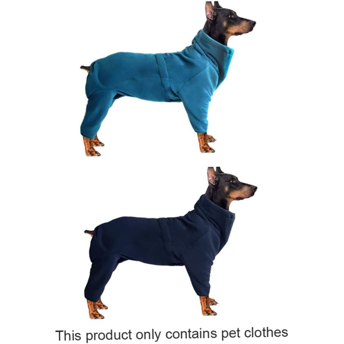 Зимовий теплий одяг для собак, тепла куртка з коміром, блискавка, регульована застібка, м'який флісовий халат для маленьких та середніх собак, прогулянки, походи, сон, розмір M