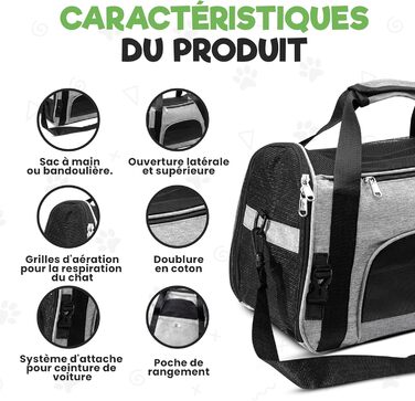 Транспортна сумка для котів та собак, складана переноска, переноска для котів та собак, кошик для котів. Інтелектуальна переноска.